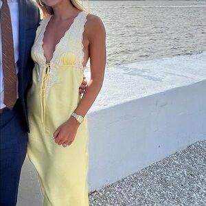 Yellow Maxi Dress